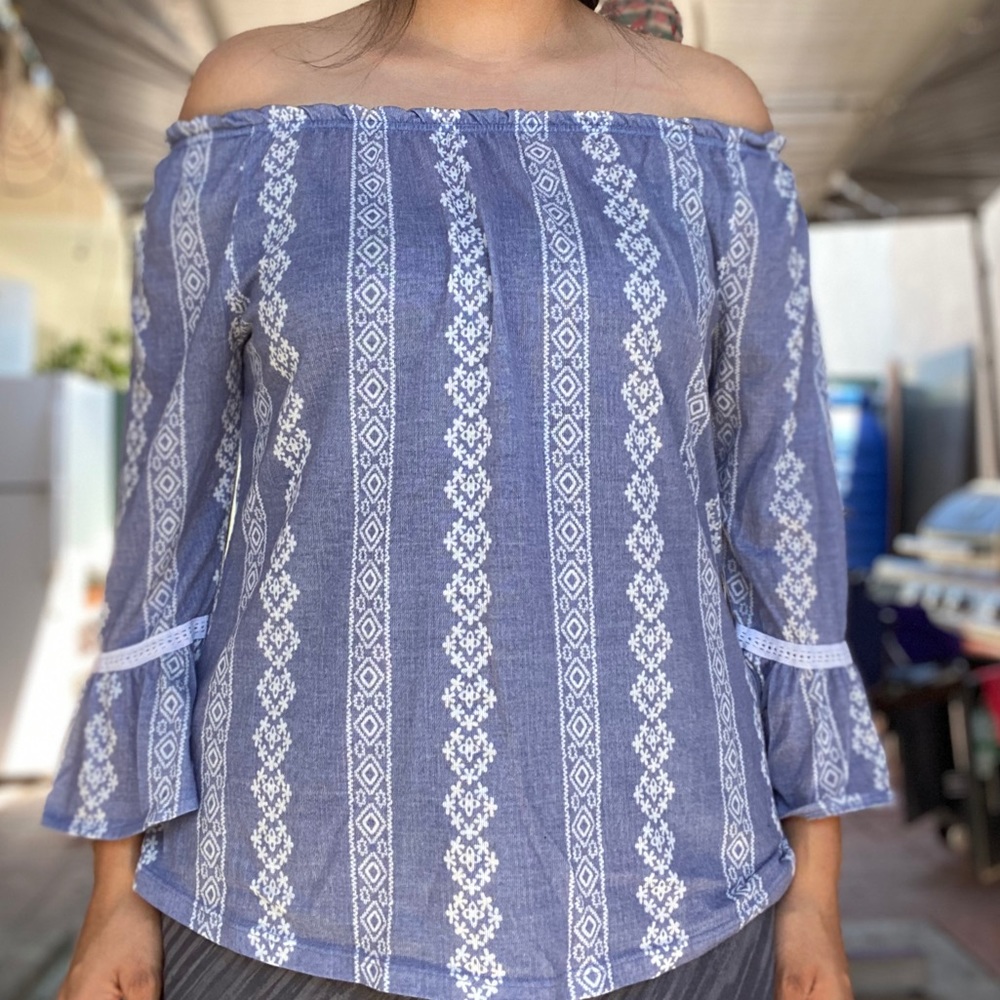 Off the shoulder top